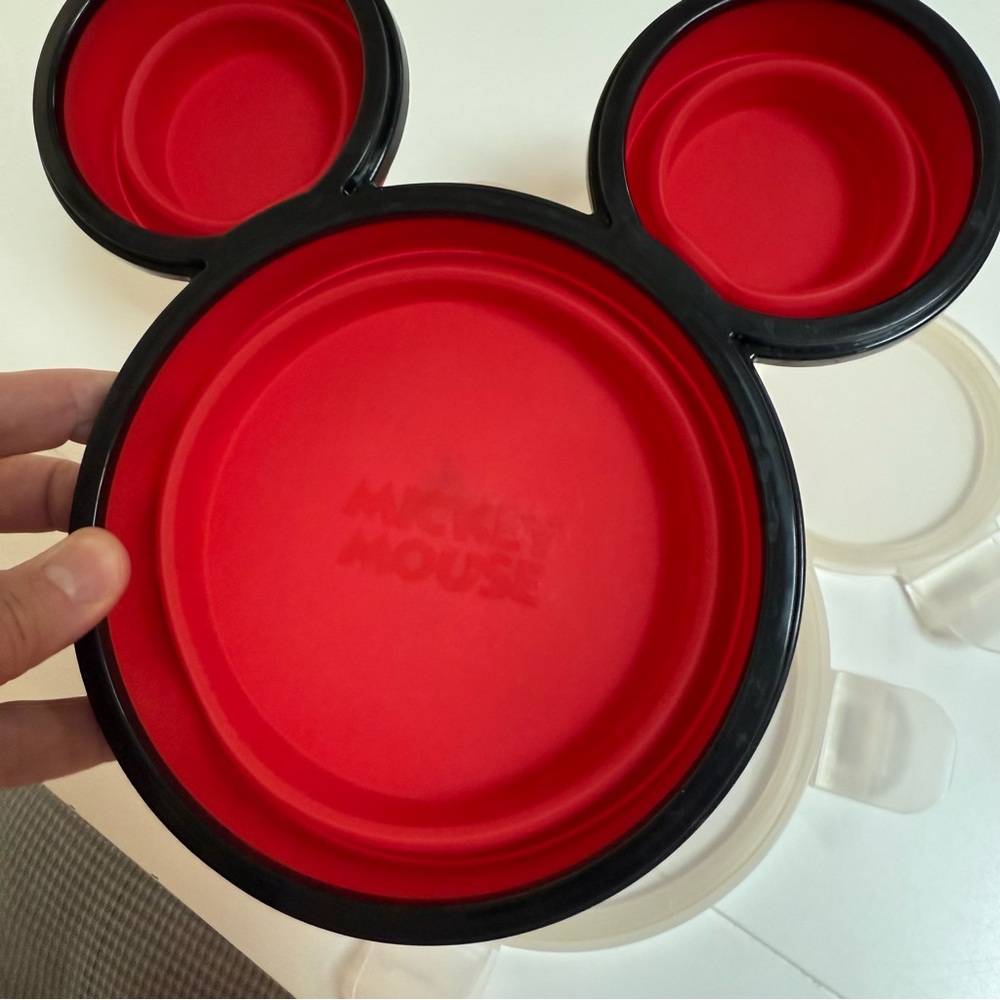 Disney Mickey Mouse Silicone Divided Lunch or Food Container. - Picture 4 of 6